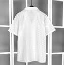 CAMISA REGULAR BRODERIE BLANCO