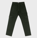 CARGO DENIM PANTS VERDE