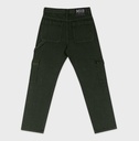 CARGO DENIM PANTS VERDE