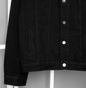 CASACA DENIM NEGRO