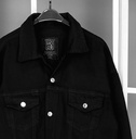 OVERSIZED DENIM JACKET NEGRO