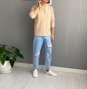 LONG SLEEVE T-SHIRT BEIGE