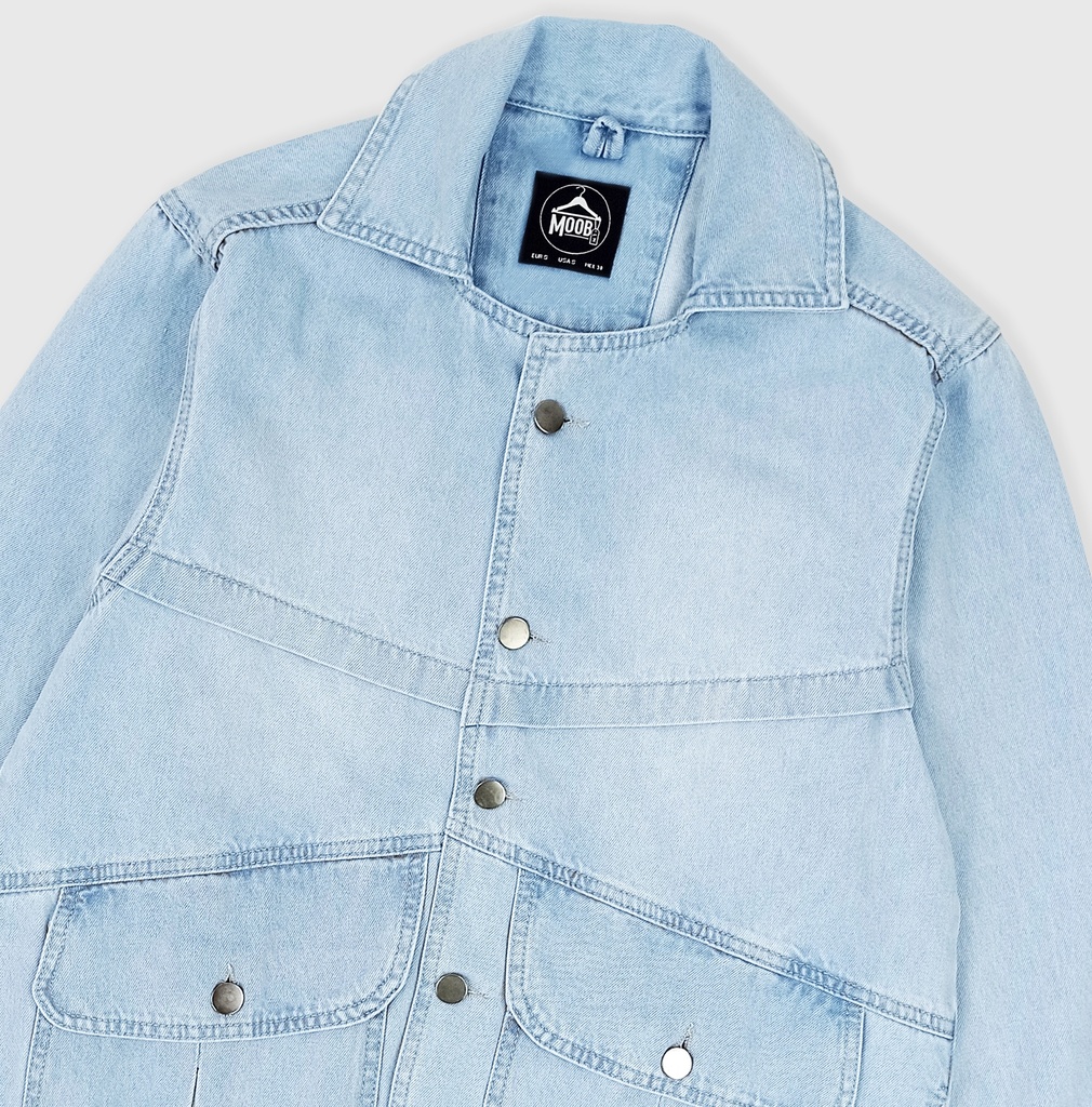 OVERSIZED DENIM JACKET CELESTE