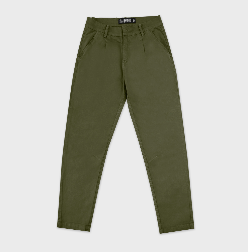 PANTALON DRILL VERDE