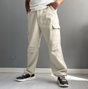 PARACHUTE PANTS HUESO