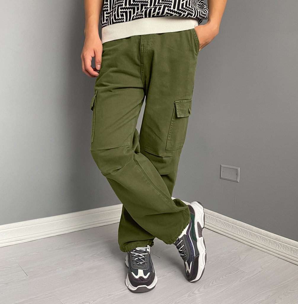 PARACHUTE PANTS VERDE