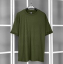 POLO RIB SLIM VERDE MILITAR