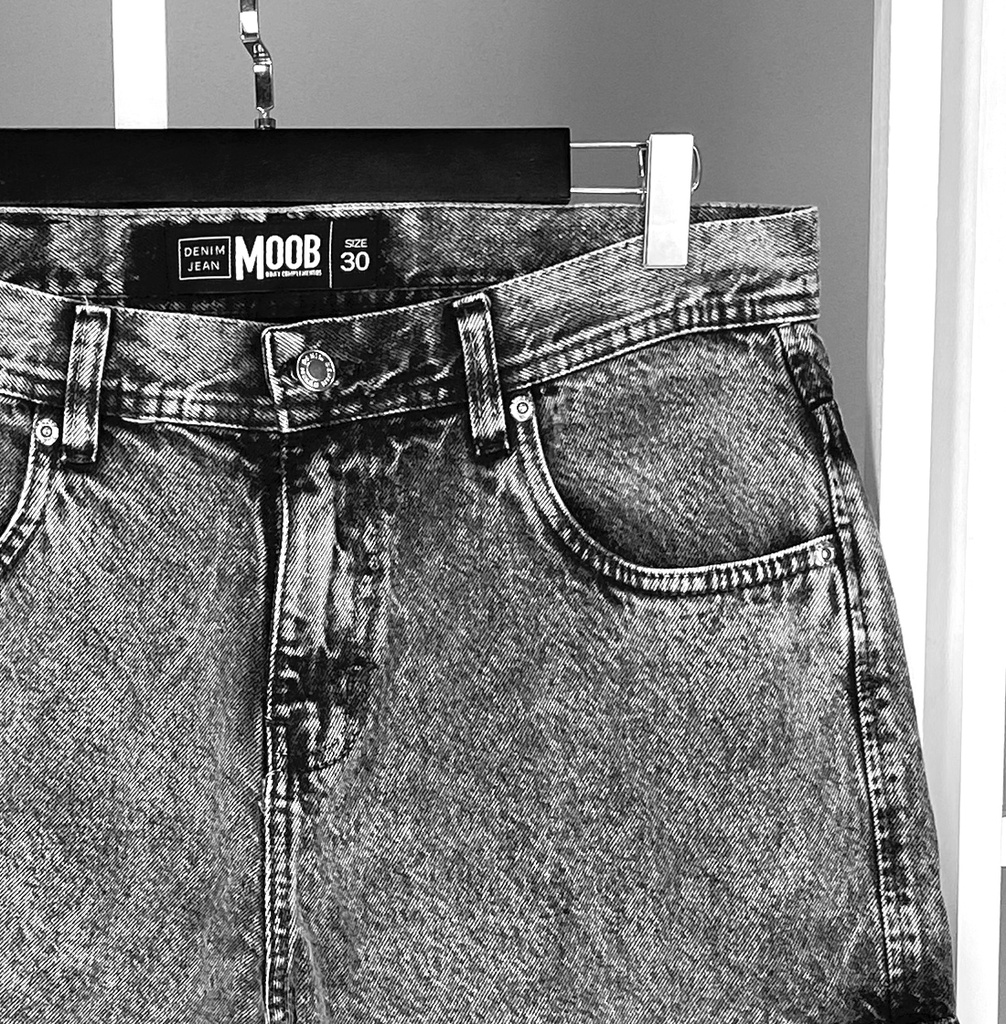 SHORT DENIM CARGO PLOMO ACIDO