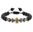 PULSERA CRUZ REGULABLE PIEDRAS NATURALES 