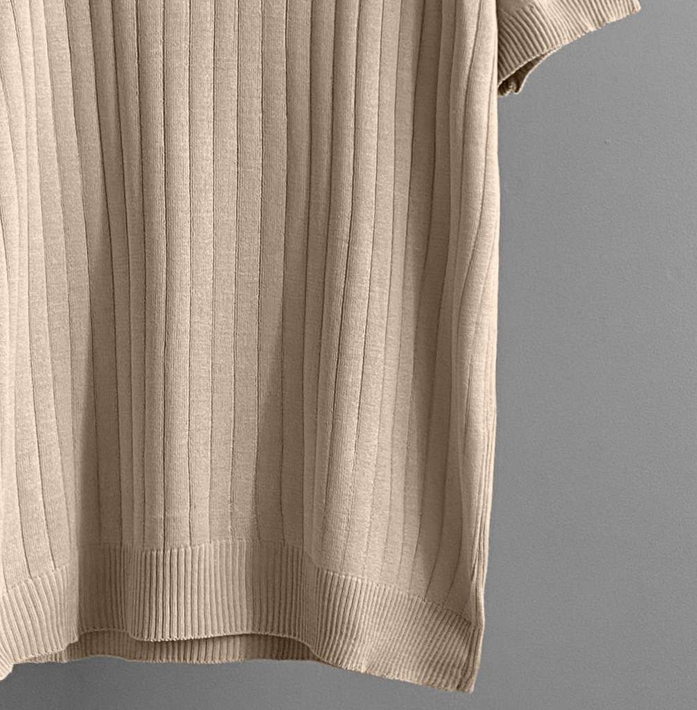 CAMISERO HILO TACTO BEIGE