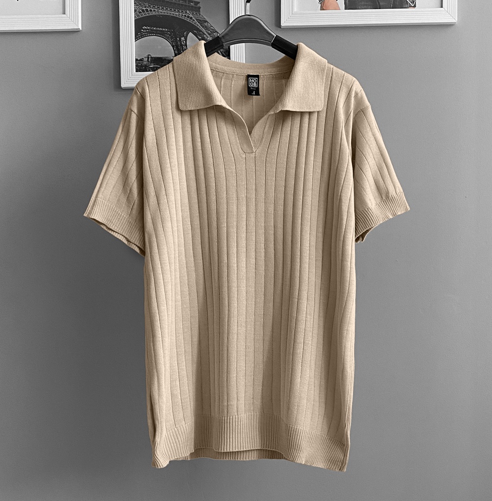 CAMISERO HILO TACTO BEIGE