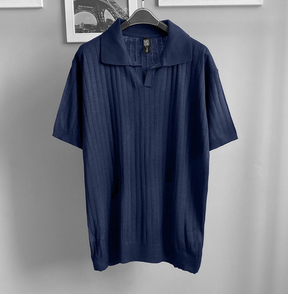 CAMISERO HILO TACTO AZUL
