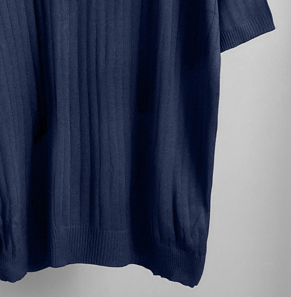 CAMISERO HILO TACTO AZUL