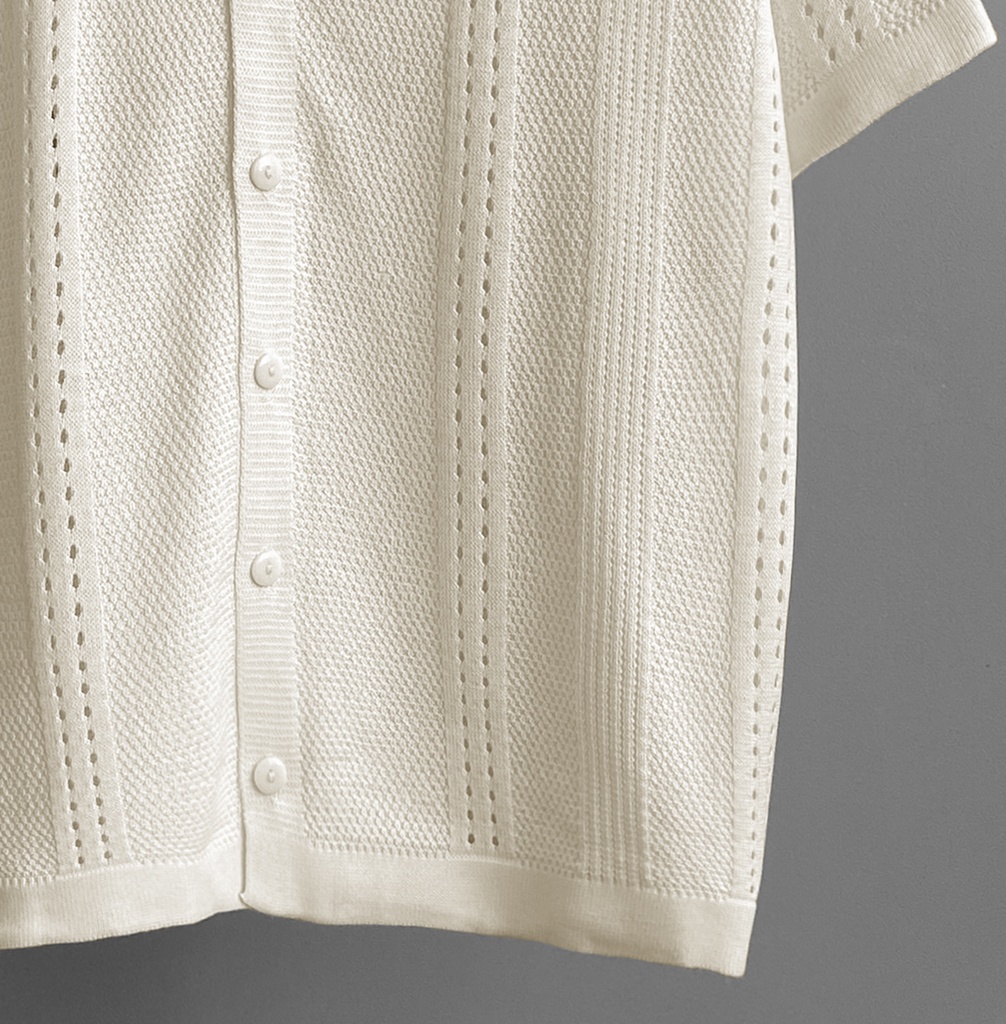 CAMISA HILO TACTO PERLA