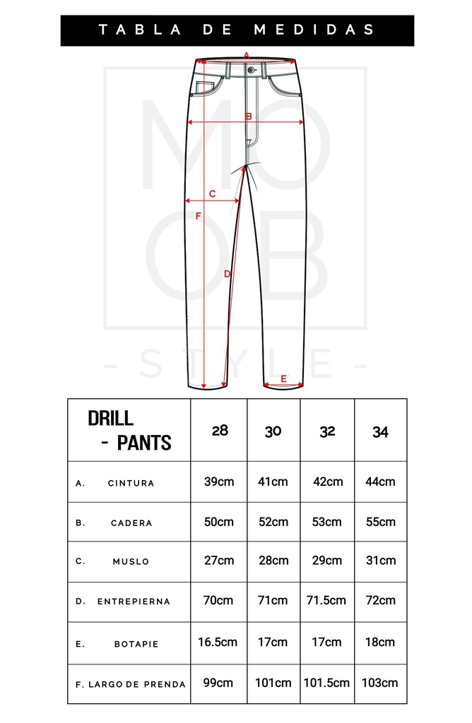 DRILL PANTS R. HUESO