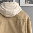CASACA CORDUROY ACOLCHADA BEIGE