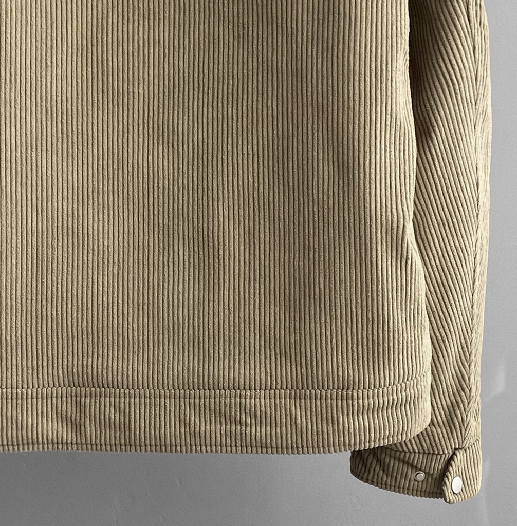 CASACA CORDUROY ACOLCHADA VERDE
