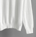 SUETER HILO CUELLO ALTO BLANCO