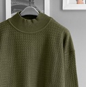 SUETER HILO CUELLO ALTO VERDE
