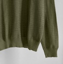 SUETER HILO CUELLO ALTO VERDE