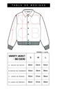 BIO-LEATHER VARSITY JACKET MARRON  