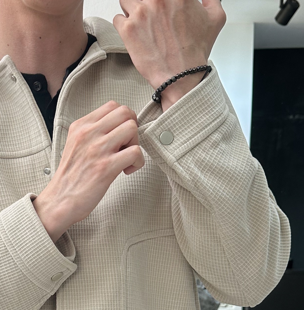 CASACA PAÑO REGULAR BEIGE