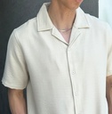 CAMISA CUBAN CATHAL CREMA