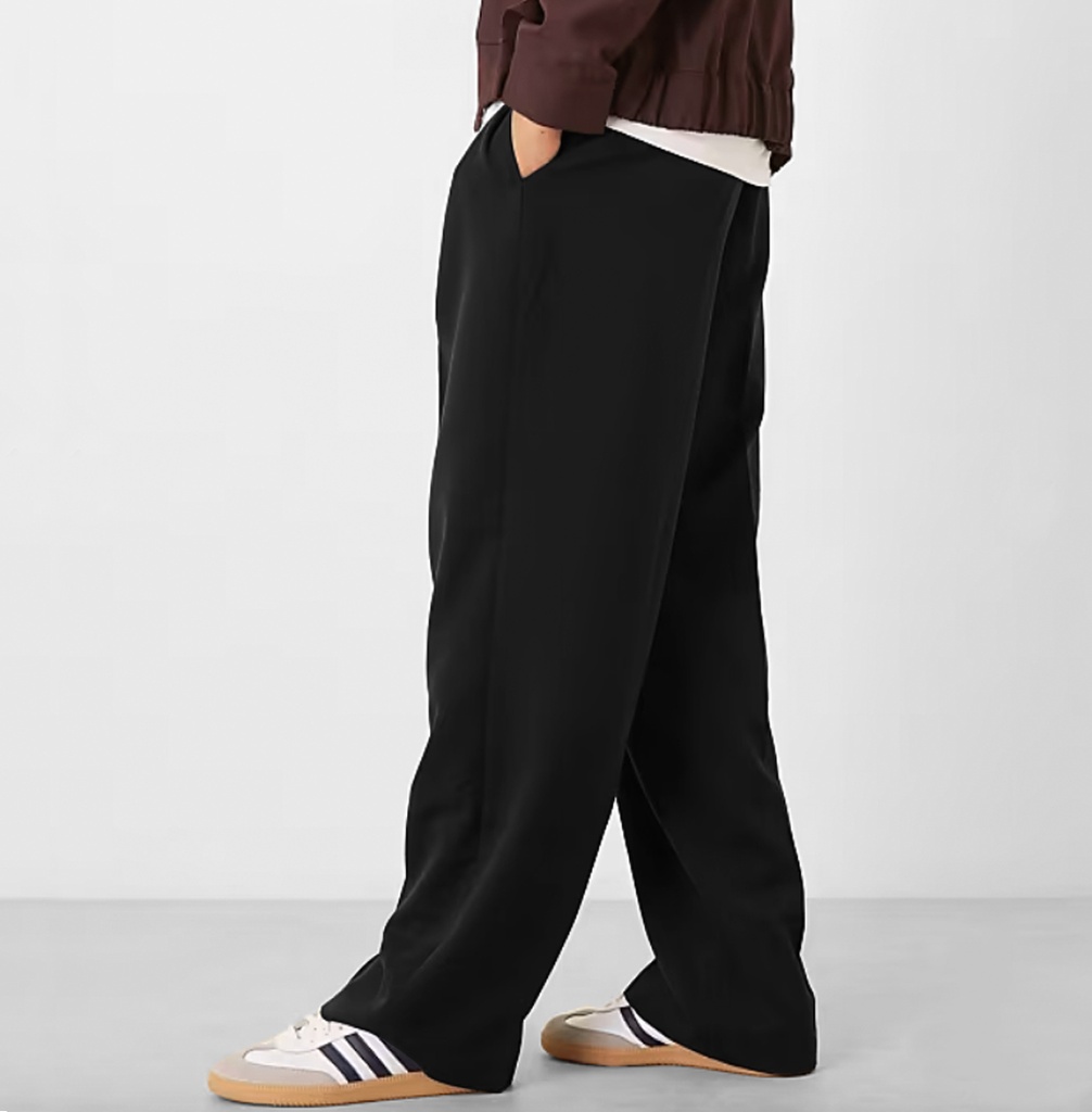 PANTALON SASTRE BAGGY NEGRO