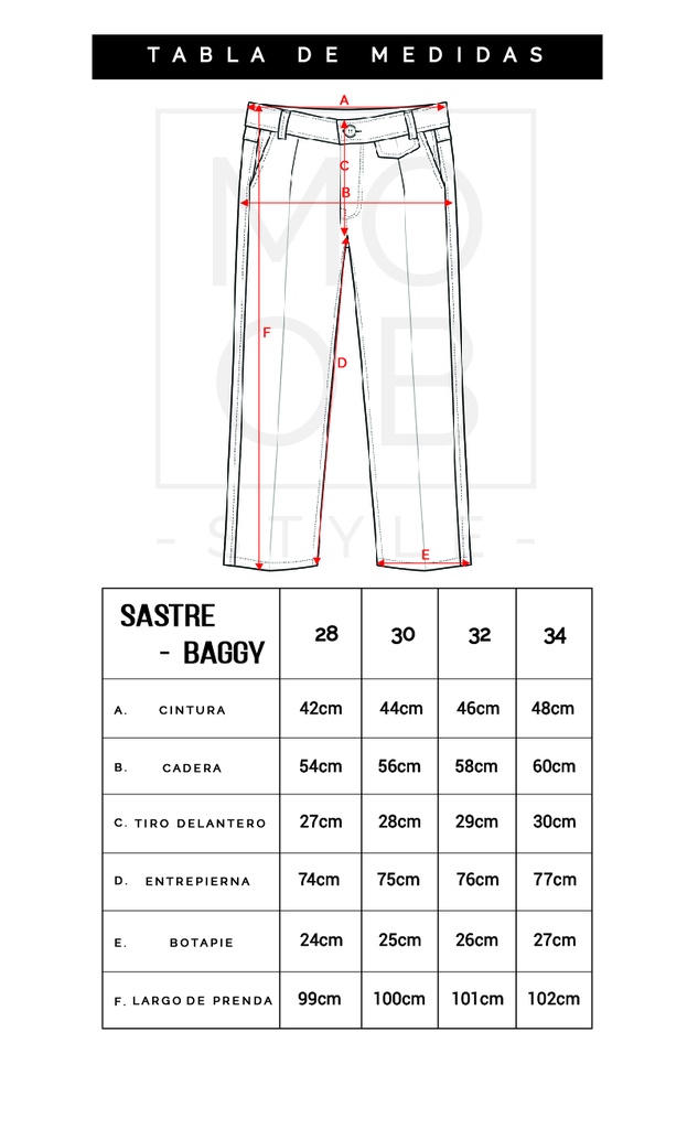 PANTALON SASTRE BAGGY NEGRO