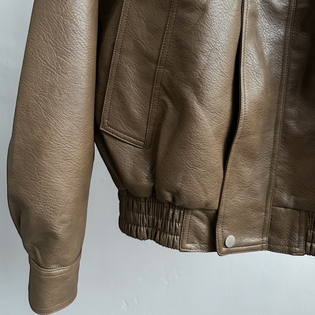 CONTEMPORARY JACKET MARRON