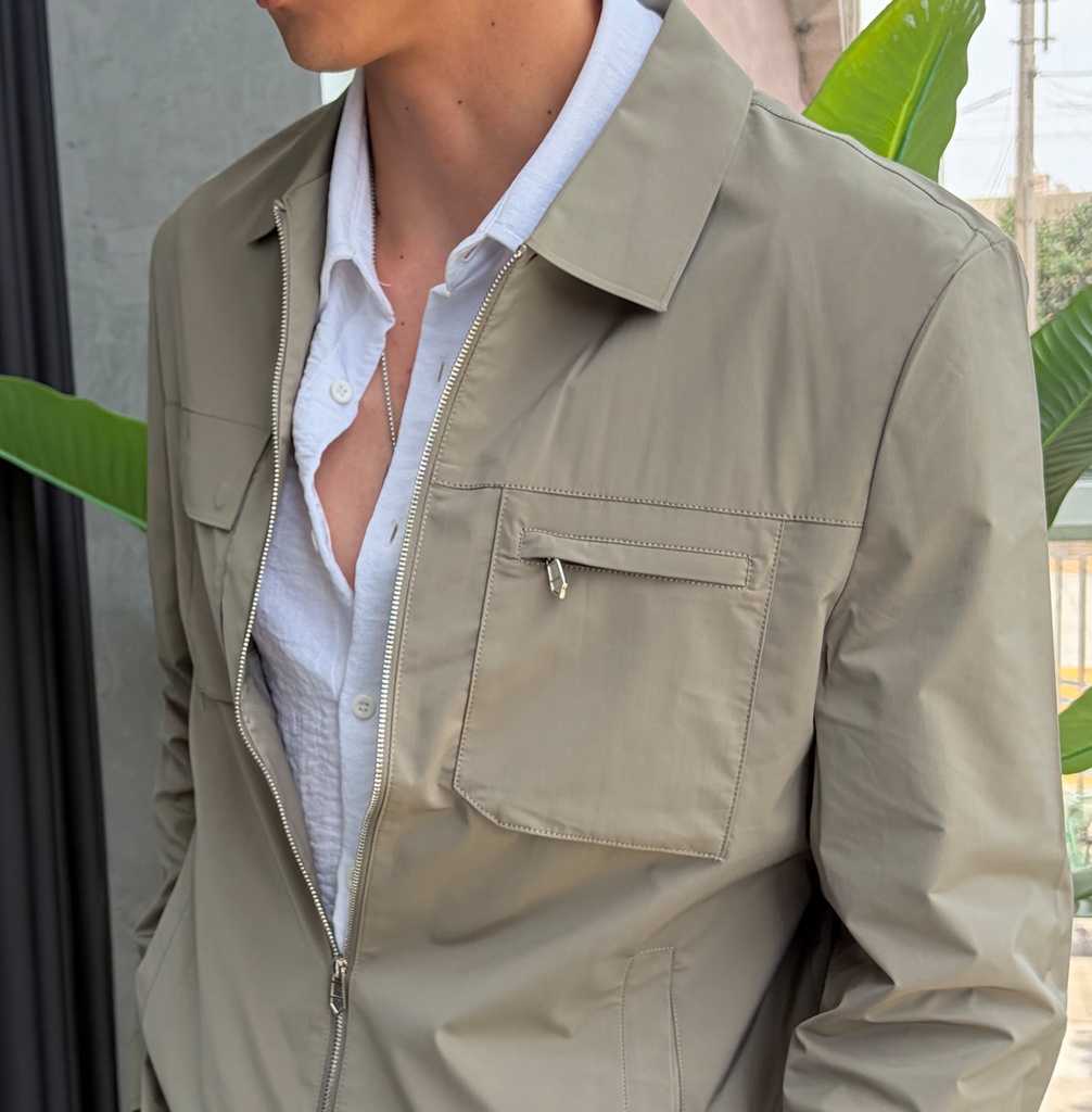 SMART OFFICE JACKET CEMENTO