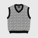 KNITTED VEST BLANCO