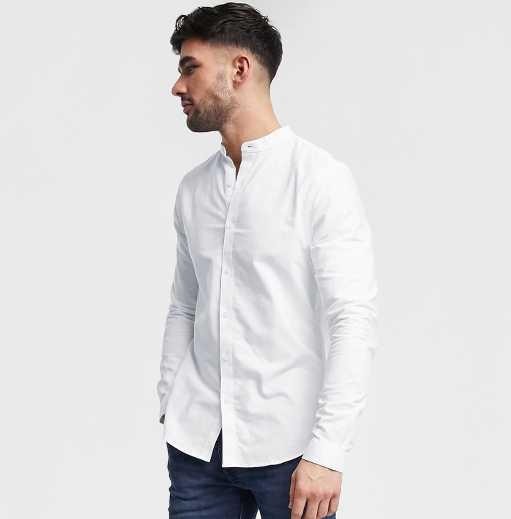 CAMISA BASICA ML BLANCO