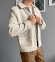 CASACA CASUAL PAÑO SLIM BEIGE