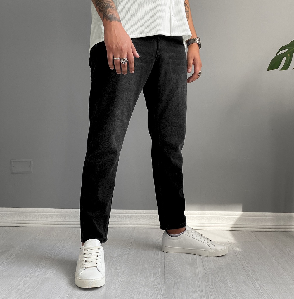 JEAN RELAXED PLOMO OSCURO