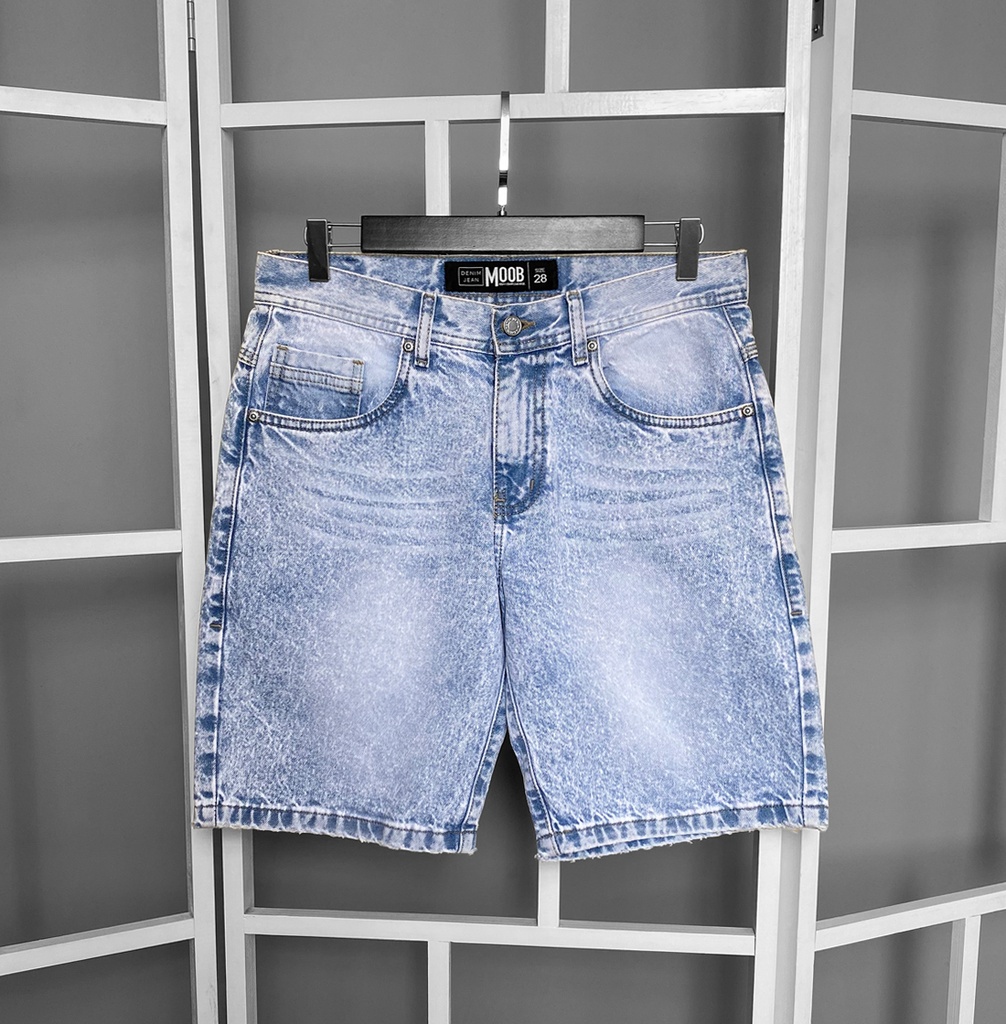 SHORT DENIM CELESTE ACIDO