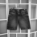 SHORT DENIM PLOMO FOCALIZADO