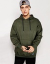 SUEDE HOODIE PELUCHE VERDE