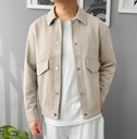 CASACA PANA CORDUROY BEIGE