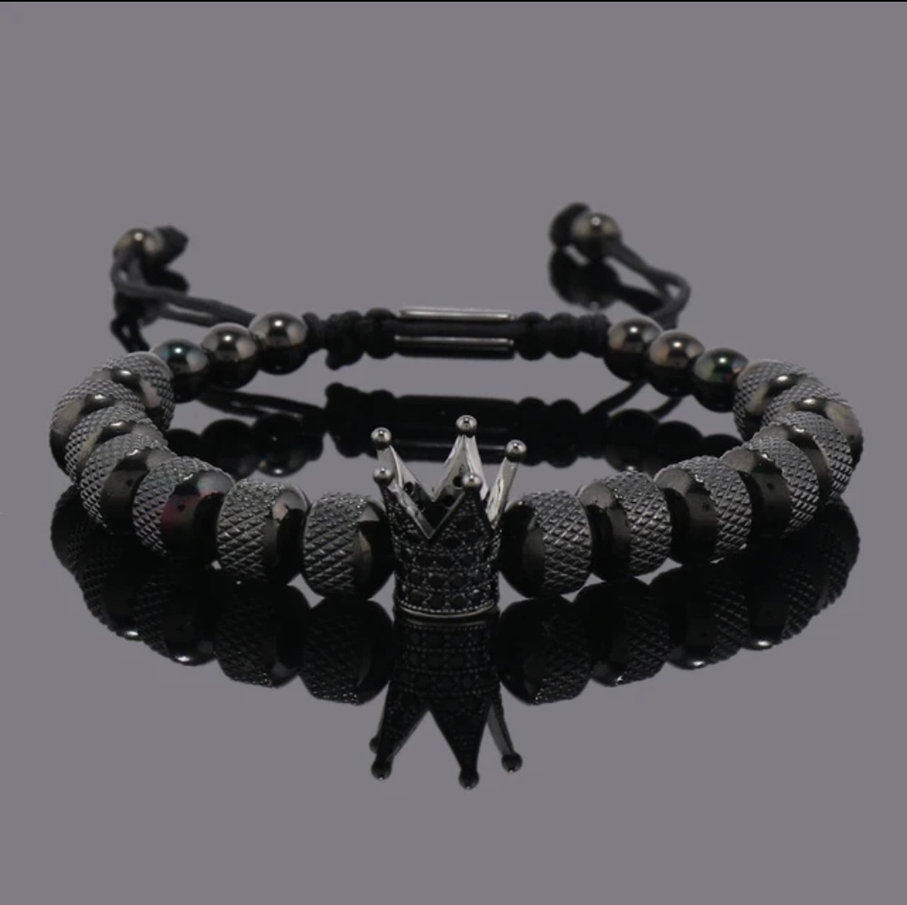 PULSERA CORONA BLACK