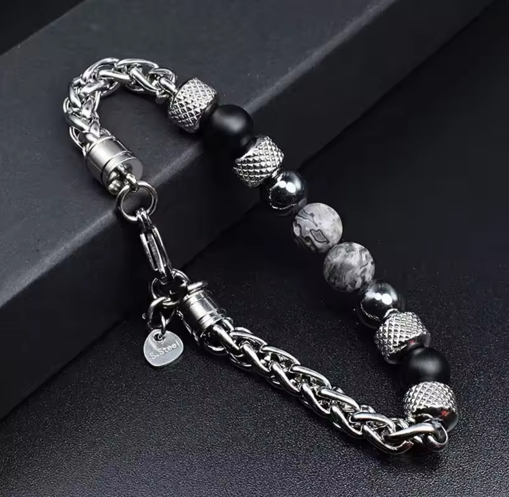 PULSERA CADENA&PIEDRA