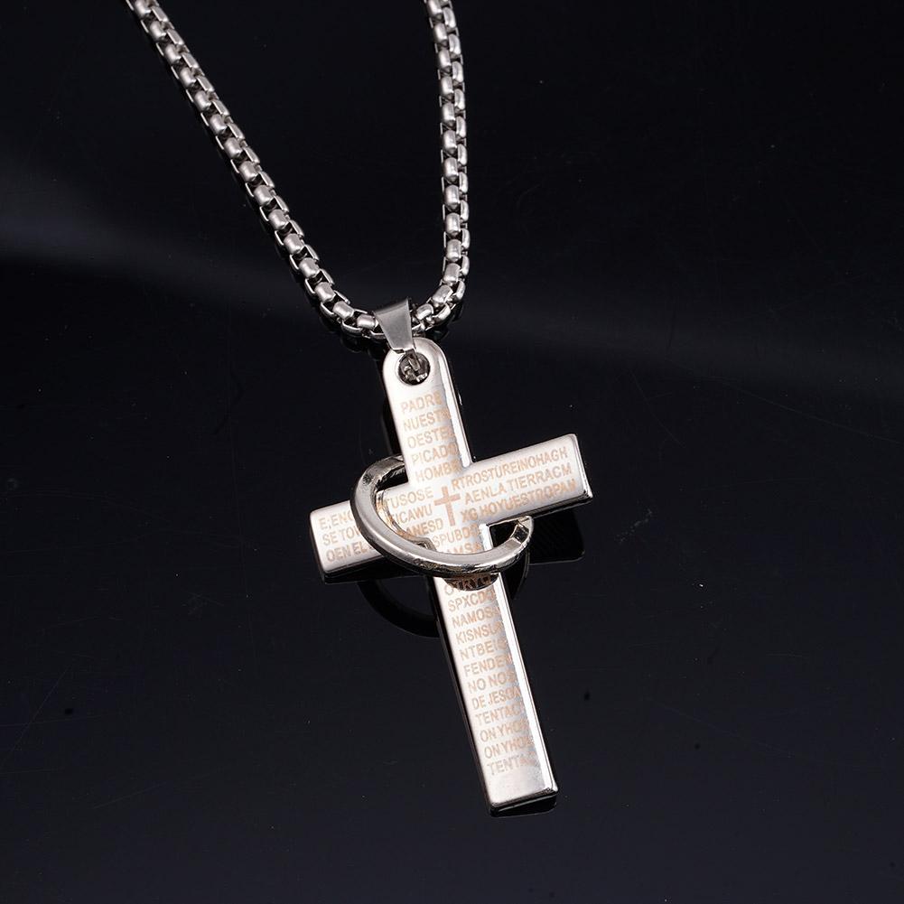 COLLAR PROMESA CRUZ Y ANILLO