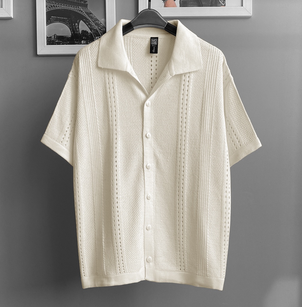 CAMISA HILO MC PERLA