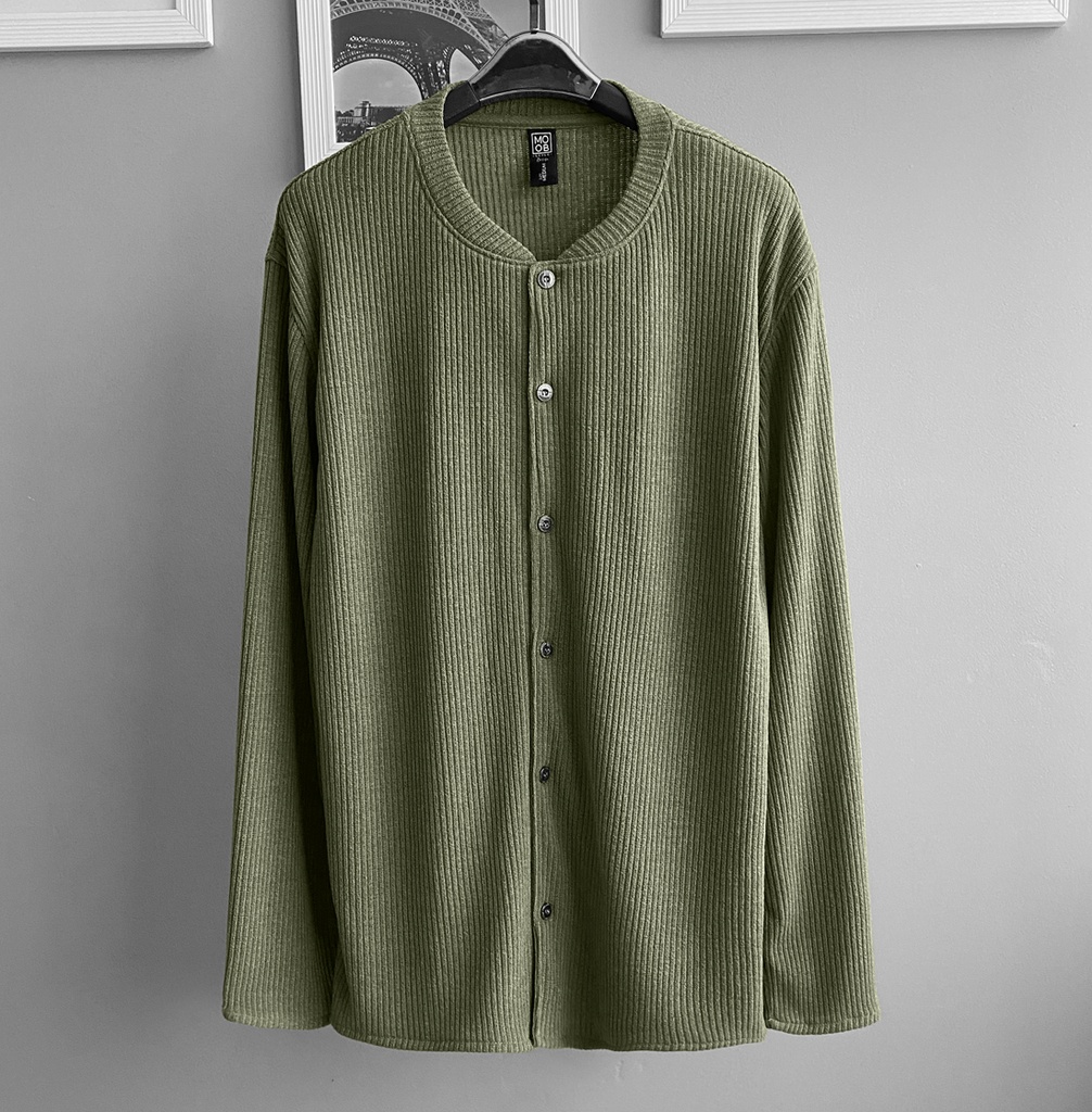 CAMISA CHOMPERA BASEBALL VERDE