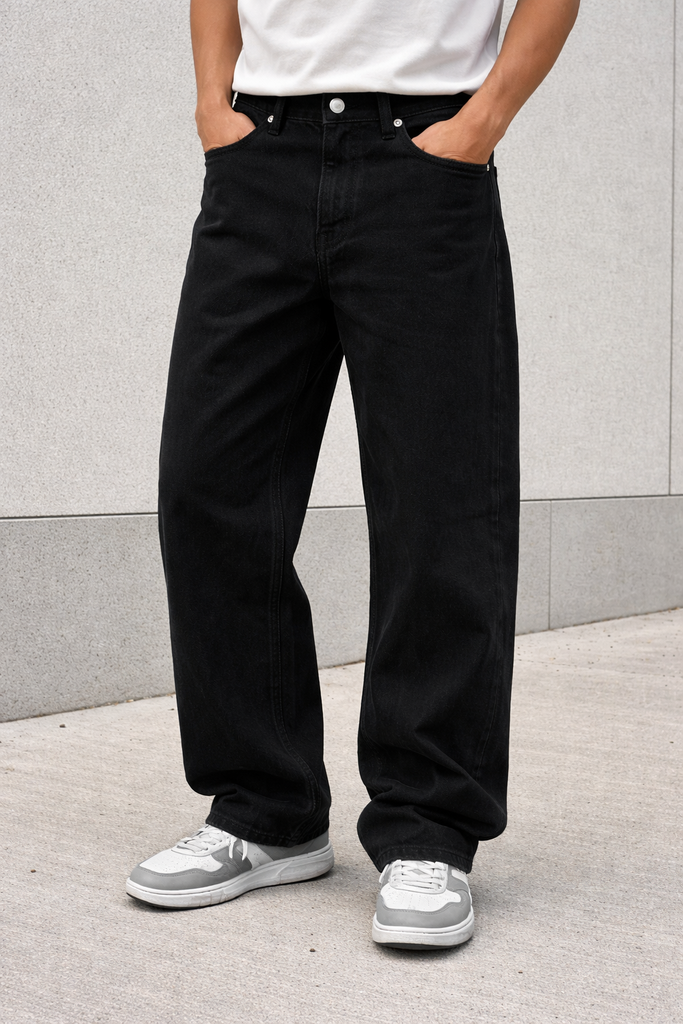 JEAN OVERSIZED NEGRO