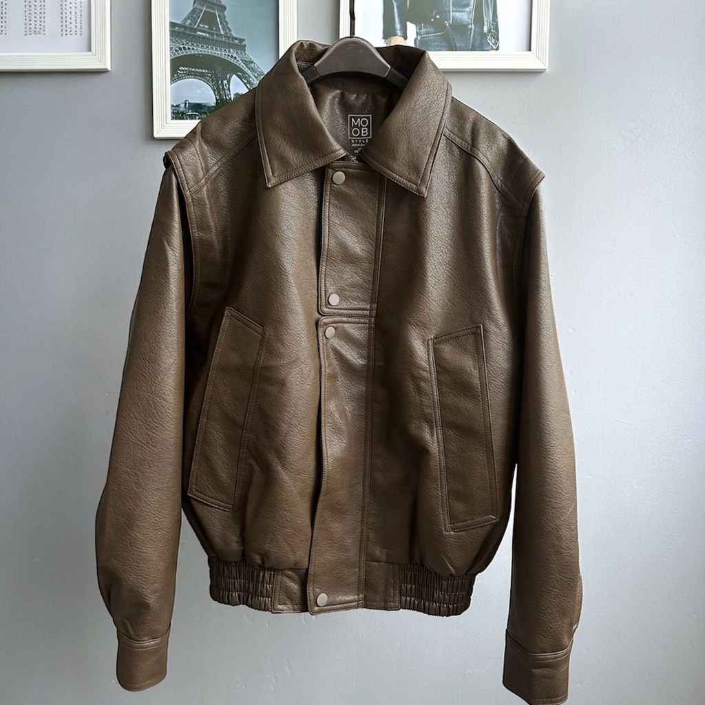 CONTEMPORARY JACKET MARRON