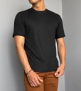 POLO RIB SLIM NEGRO